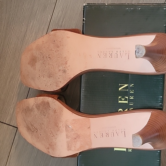 Pony hair Ralph Lauren mules - Picture 2 of 3